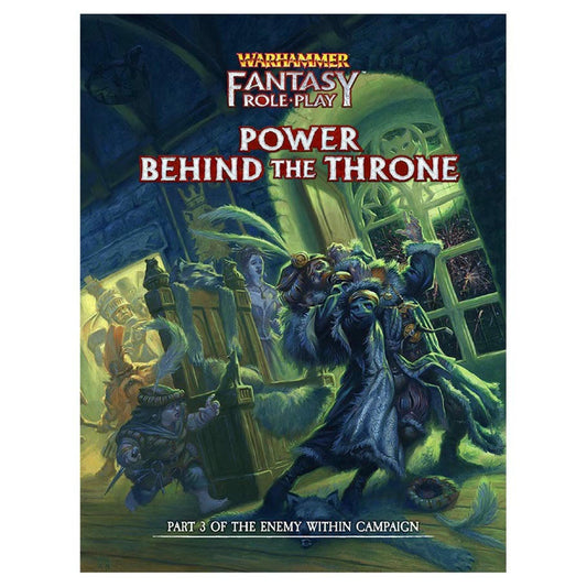 Image of Warhammer Fantasy Roleplaying Game Power Behind the Throne WHFRPG