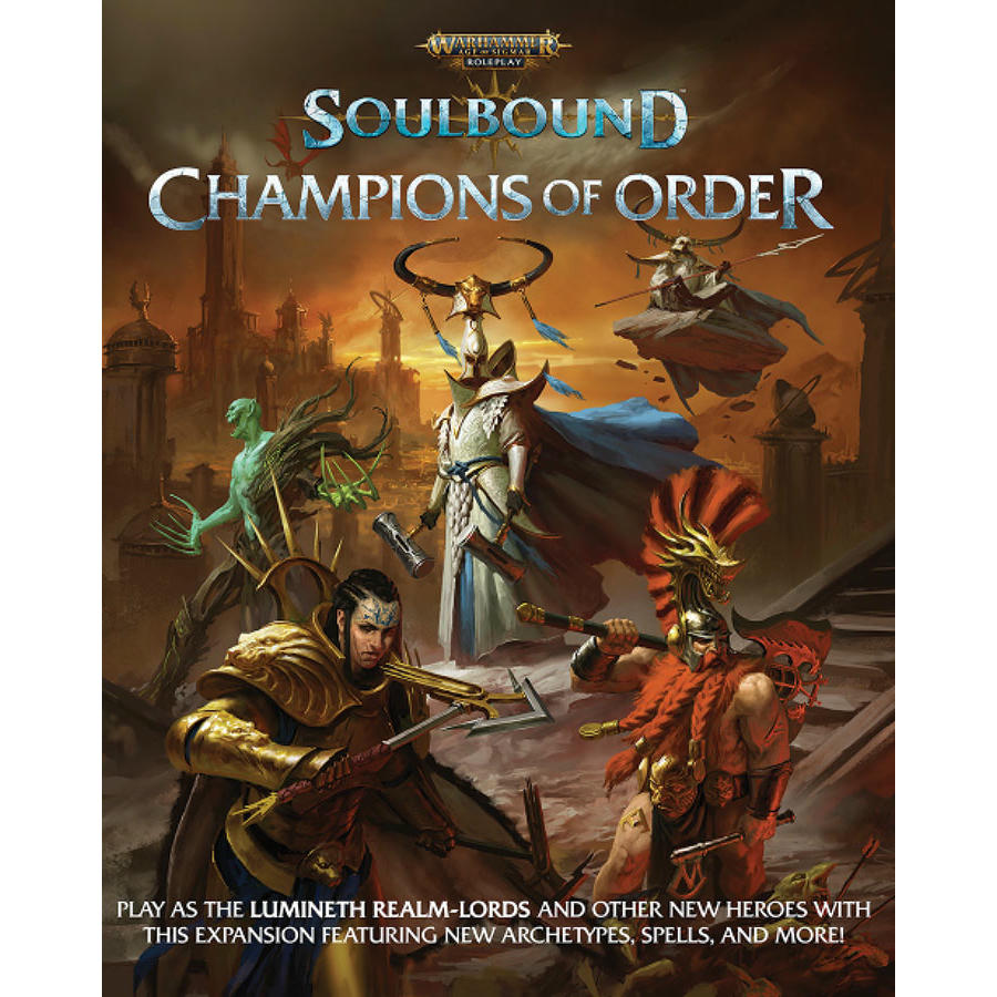 Image of Warhammer Age of Sigmar - Soulbound RPG: Champions of Order