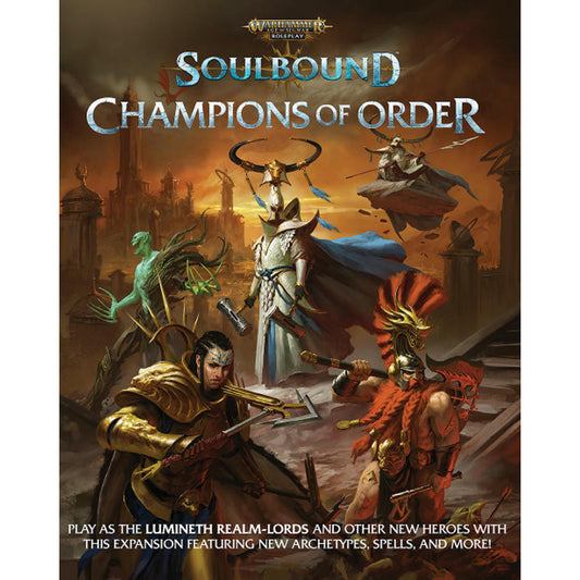 Image of Warhammer Age of Sigmar - Soulbound RPG: Champions of Order