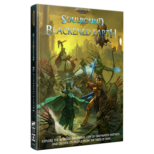 Image of Warhammer Age of Sigmar Soulbound RPG Blackened Earth Sourcebook CB72532