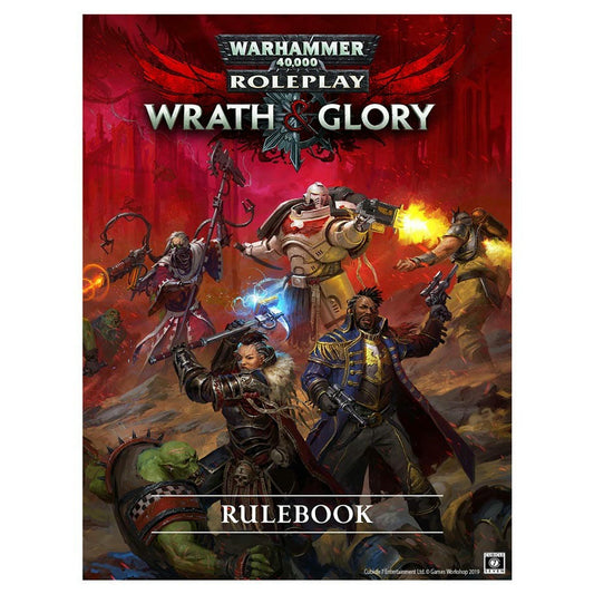 Image of Warhammer 40k Wrath & Glory RPG Roleplaying Game Cubicle 7 CB72600