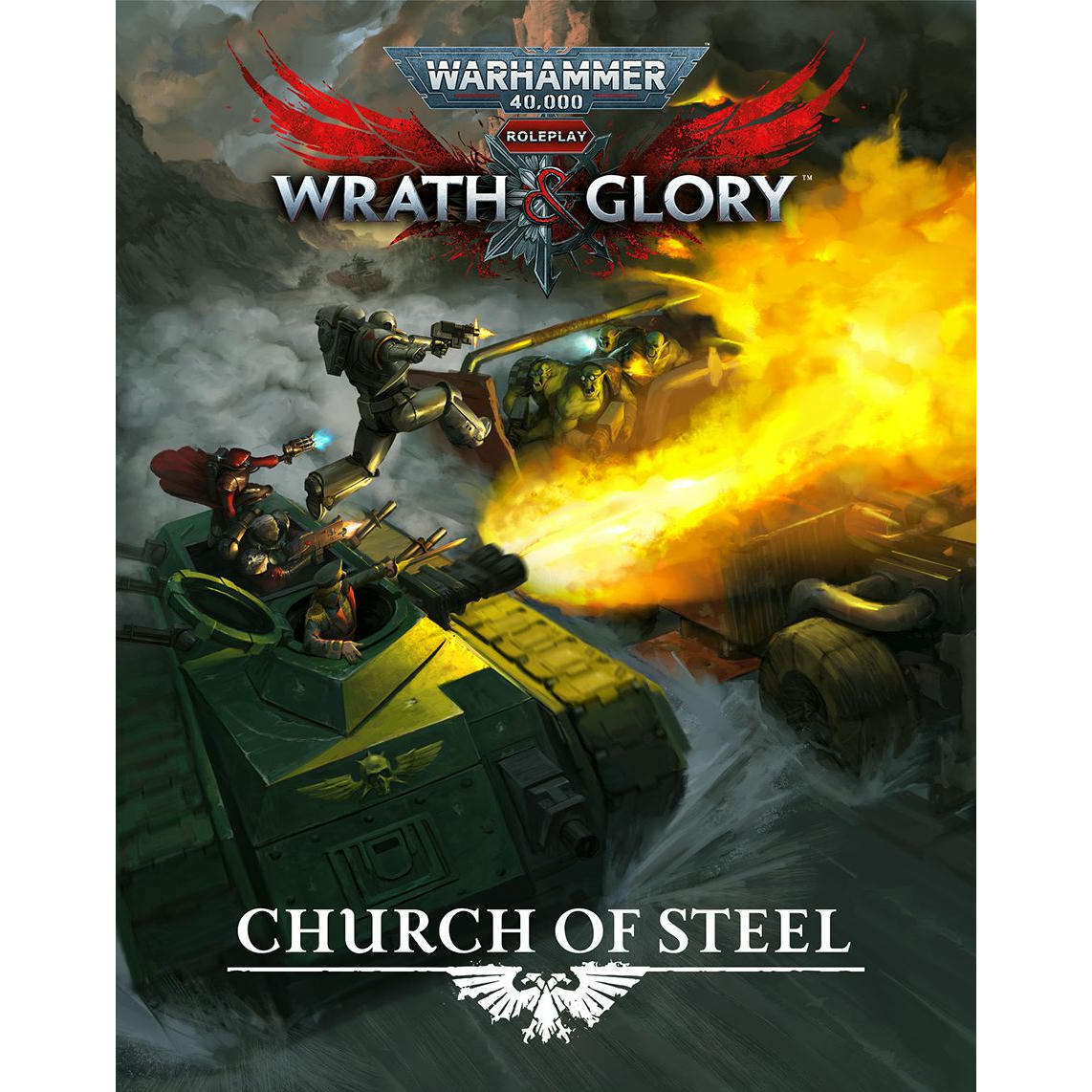 Image of Warhammer 40k Wrath & Glory RPG Church of Steel Sourcebook CB72607