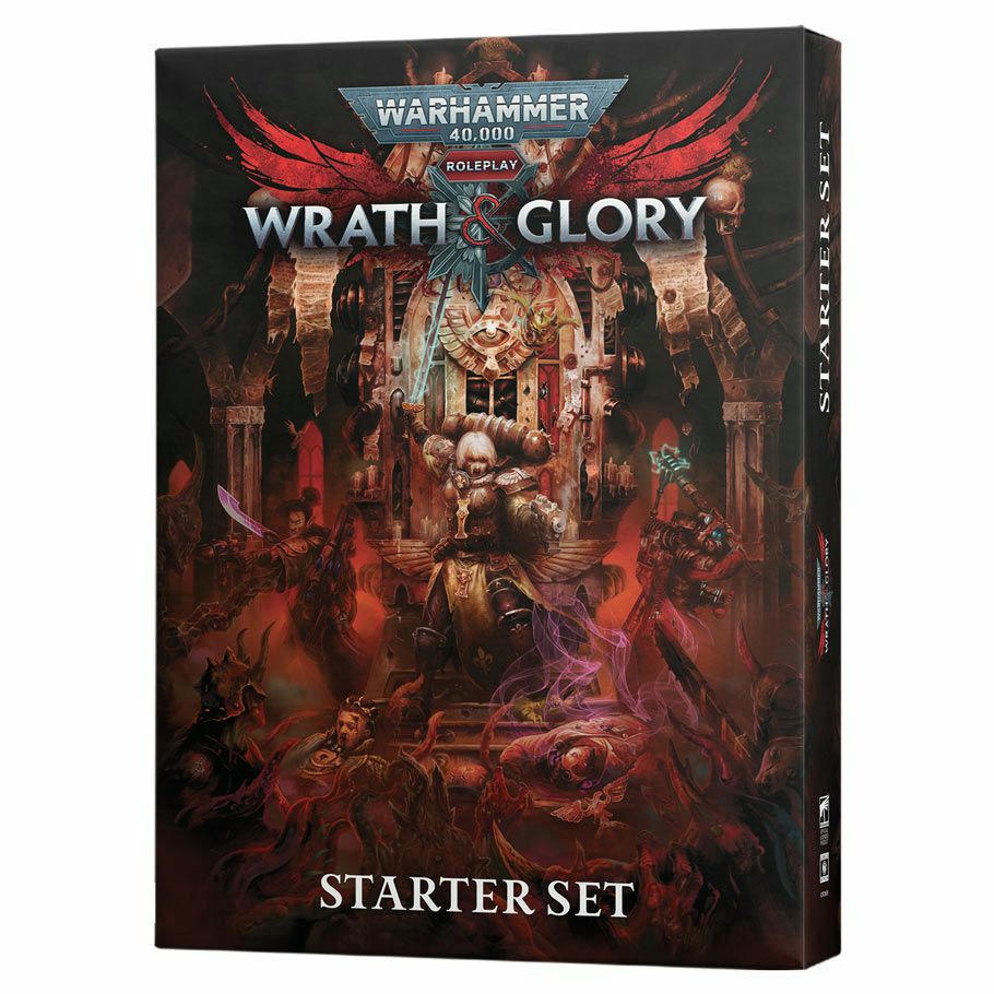 Image of Warhammer 40,000 40K Wrath & Glory Rolepalying Game RPG Starter Set CB72618