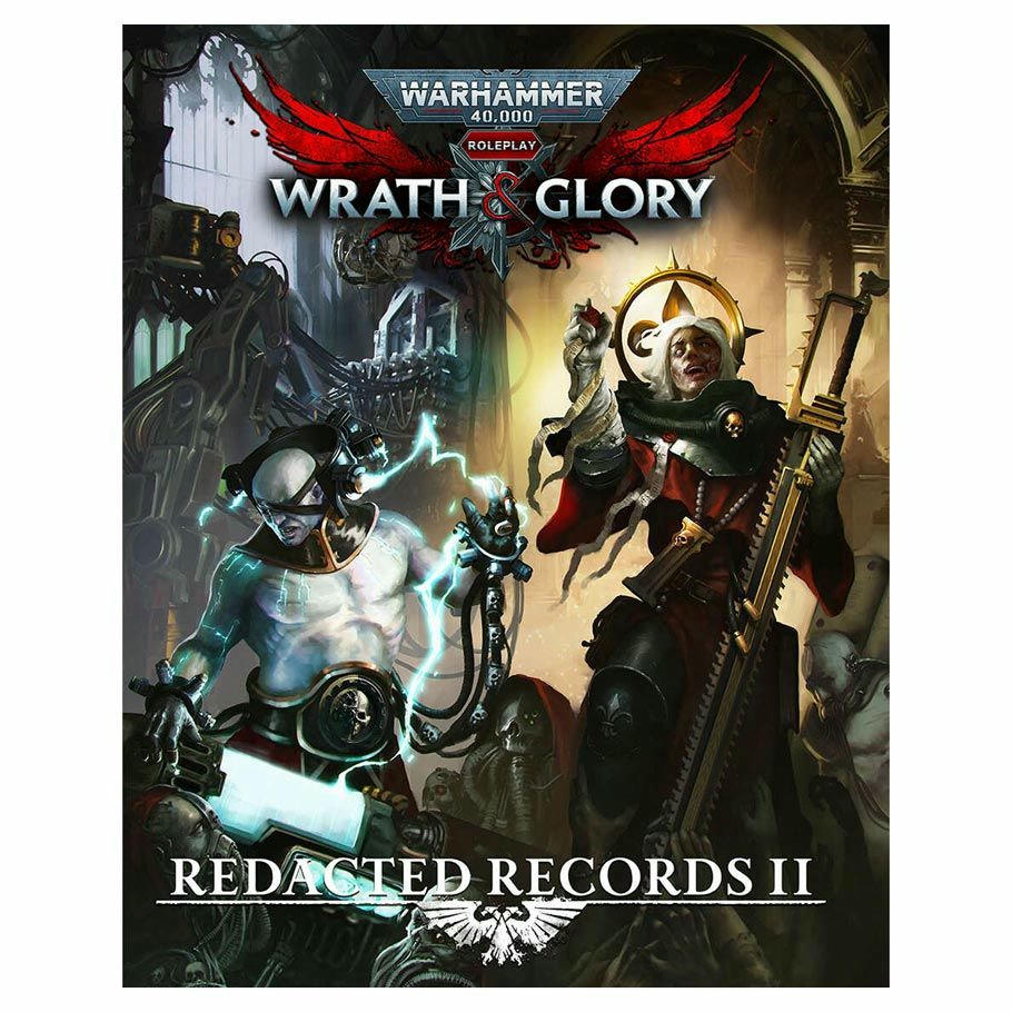 Image of Warhammer 40k Wrath & Glory RPG Redacted Records II Sourcebook CB72619