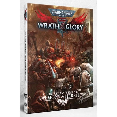 Image of Warhammer 40K Wrath & Glory RPG: Threat Assessment Daemons & Heretics