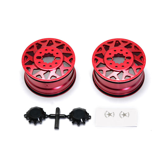 Image of American Force H01 CONTRA Wheel (Red, with Black Cap)