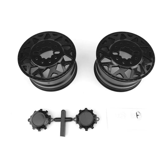Image of American Force H01 Contra Wheels (Black w/ Black Cap)