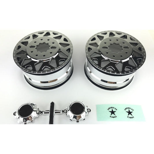Image of American Force H01 Contra Wheel Chrome w/ Chrome Cap