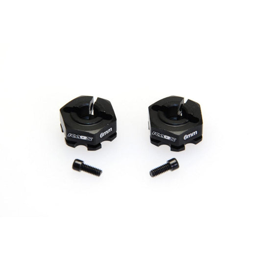 Image of CNC Aluminum Wheel Hex (6mm) (2pcs)