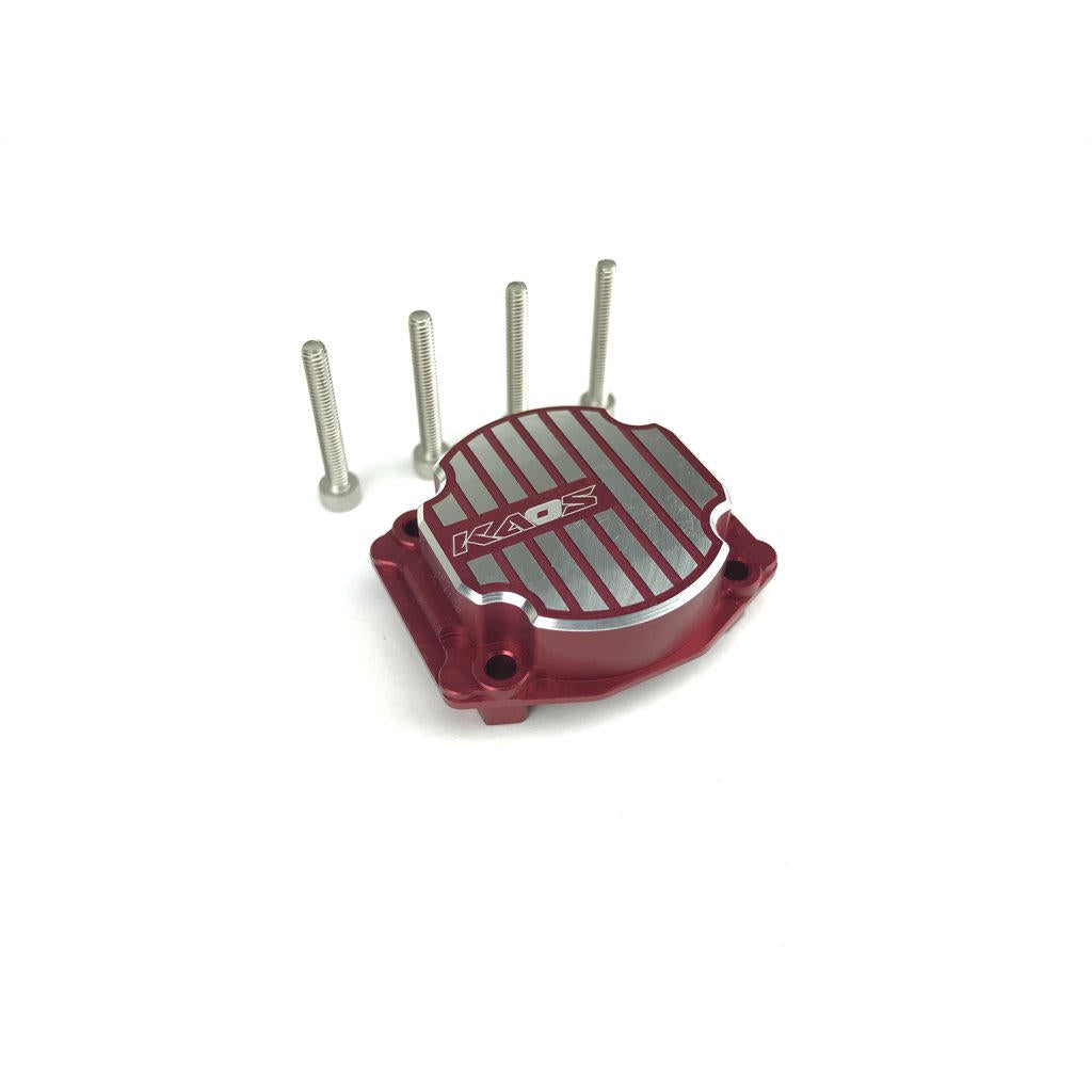Image of Differential Cover (CNC, Red Anodized) 1pc