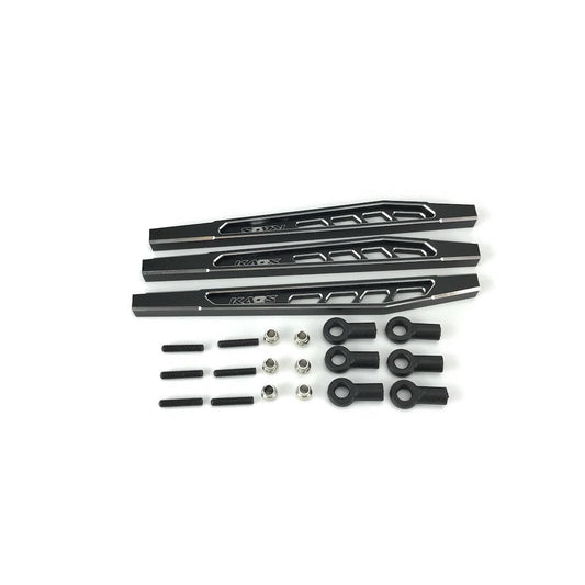 Image of Rear Upper & Lower Suspension Links (117mm, CNC Aluminum, Bl