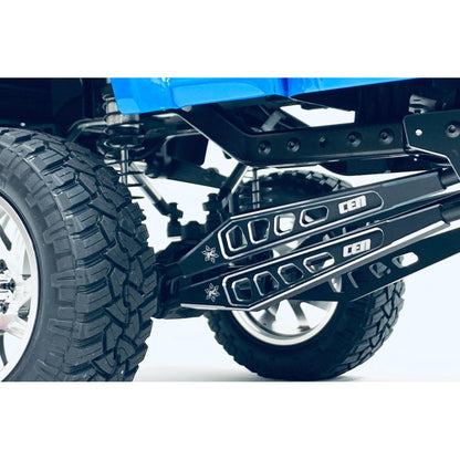 Image of KAOS Suspension Linkage Set for F250 chassis, black anodiz
