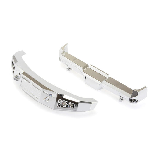 Image of KAOS Silver Chrome Bumper Set (F/R for F250 or F450)