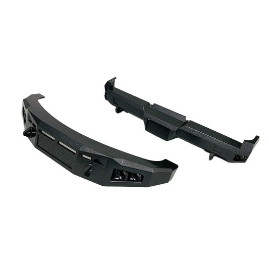 Image of Grey Titanium Bumper Set. (f/r for F250 or F450)