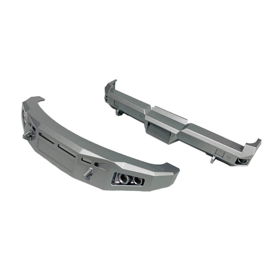 Image of Matte Silver Bumper Set (f/r, for F250 or F450)
