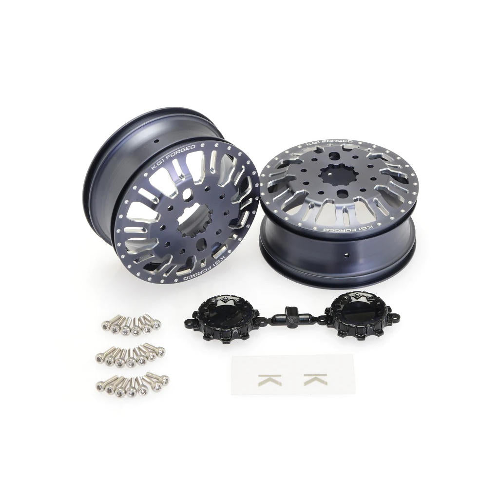 Image of KG1 KD004 Duel Rear Dually Wheel (Gunmetal Anodized,