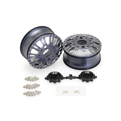 Image of KG1 KD004 Duel Rear Dually Wheel (Gunmetal Anodized,