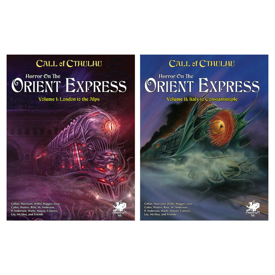 Image of Call of Cthulhu RPG 7th Ed Horror on the Orient Express 2-Volume Set 23130-SET