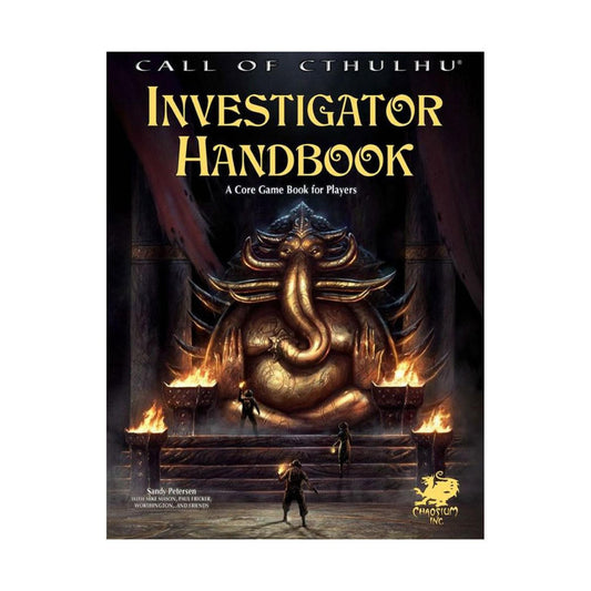 Call of Cthulhu RPG 7th Edition Investigator's Handbook CHA23136-H