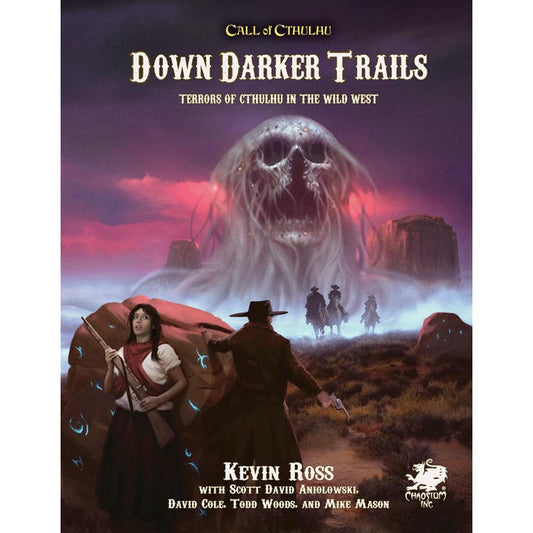 Image of Call of Cthulhu RPG: Down Darker Trails Terror in the Old West CHA23151-H