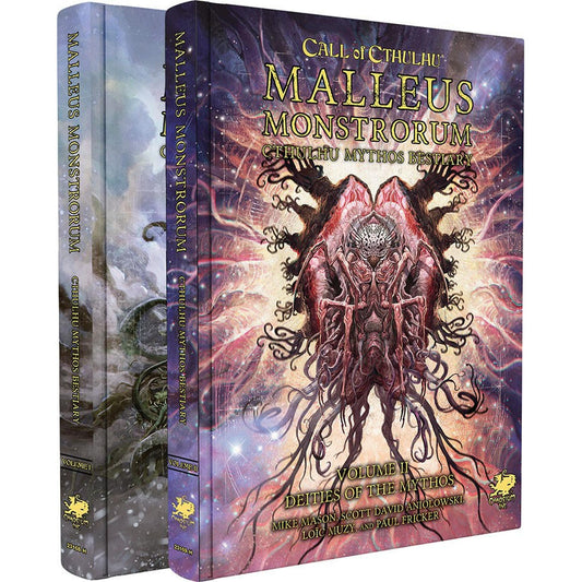 Image of Call of Cthulhu RPG Malleus Monstrorum Bestiary 2-Volume Slipcase 23170