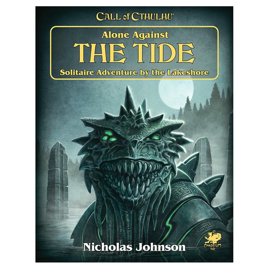 Image of Call of Cthulhu RPG 7th Edition Alone Against The Tide Solitaire Adventure 23174