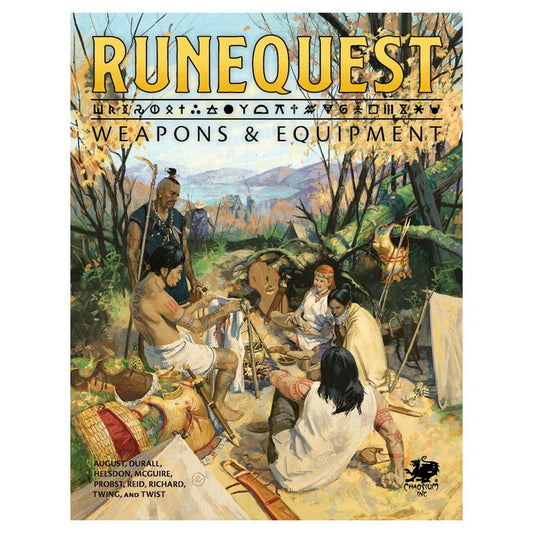 Image of Runequest RPG: Weapons & Equipment Sourcebook (HC) CHA4036-H