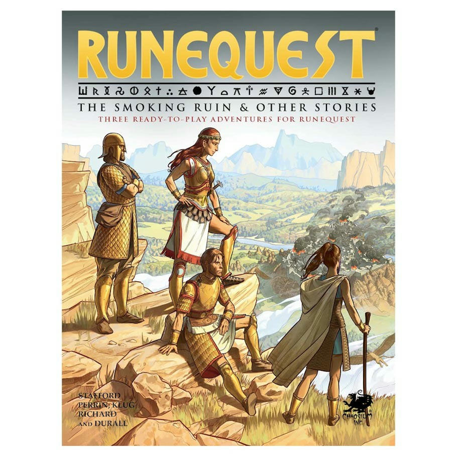 Image of Runequest RPG: Cults of Runequest: The Smoking Ruin & Other Stories CHA4039-H