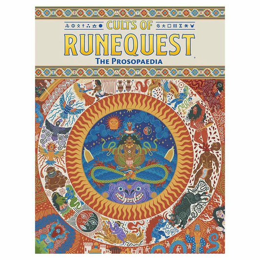 Image of Runequest RPG: Cults of Runequest: The Prosopaedia Sourcebook (HC) CHA4042-H