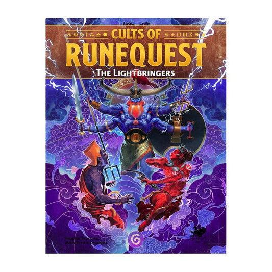 Runequest RPG: Cults of Runequest: The Lightbringers Sourcebook (HC) CHA4043-H