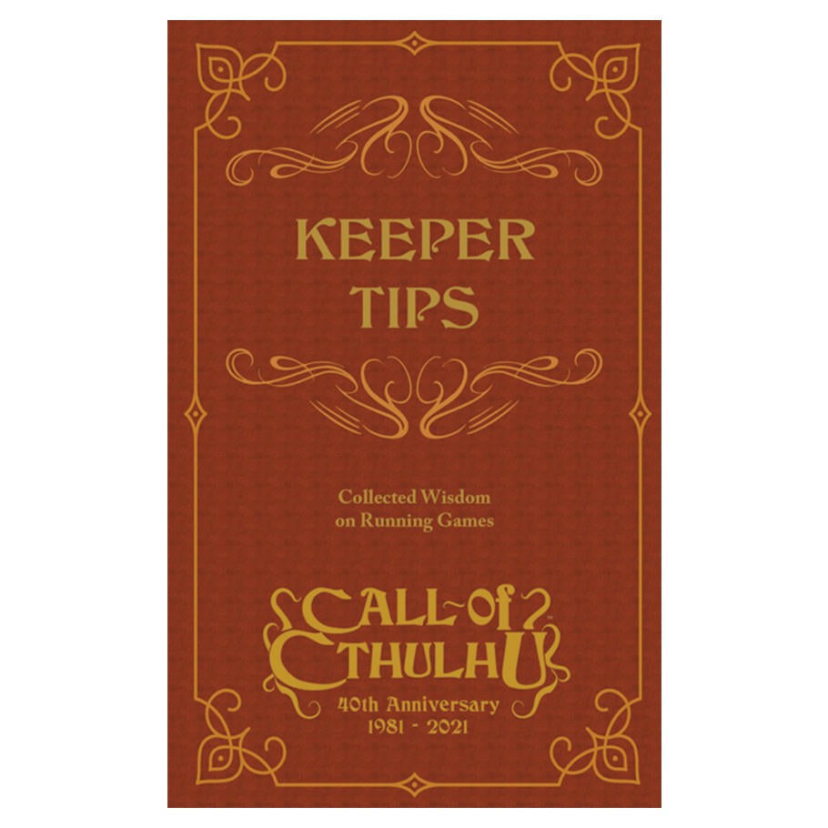 Image of Call of Cthulhu RPG Keepr Tips Book: Collected Wisdom Chaosium CHA5120