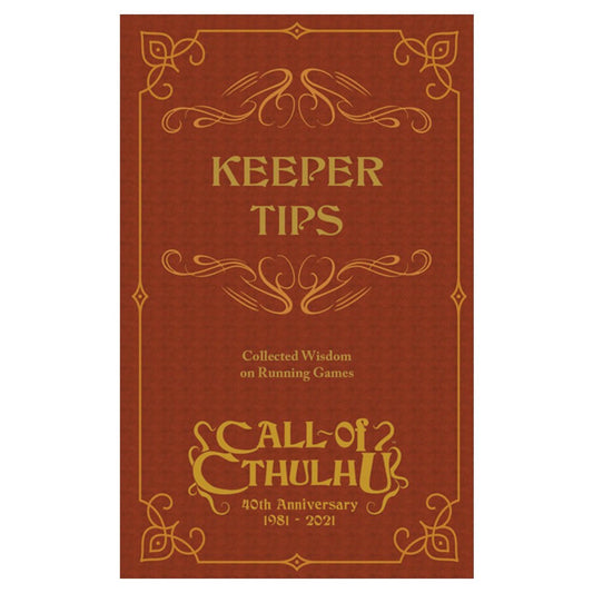 Image of Call of Cthulhu RPG Keepr Tips Book: Collected Wisdom Chaosium CHA5120