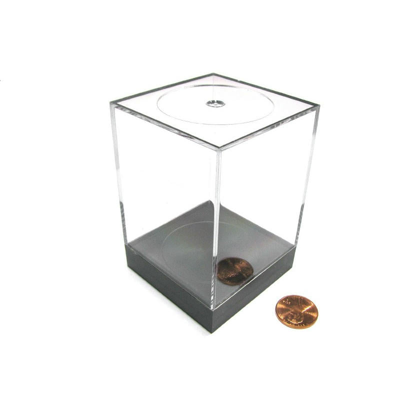 Image of Chessex Plastic Figure Display Box: Large (3.38 x 2.32 x 2.32)  CHX02807