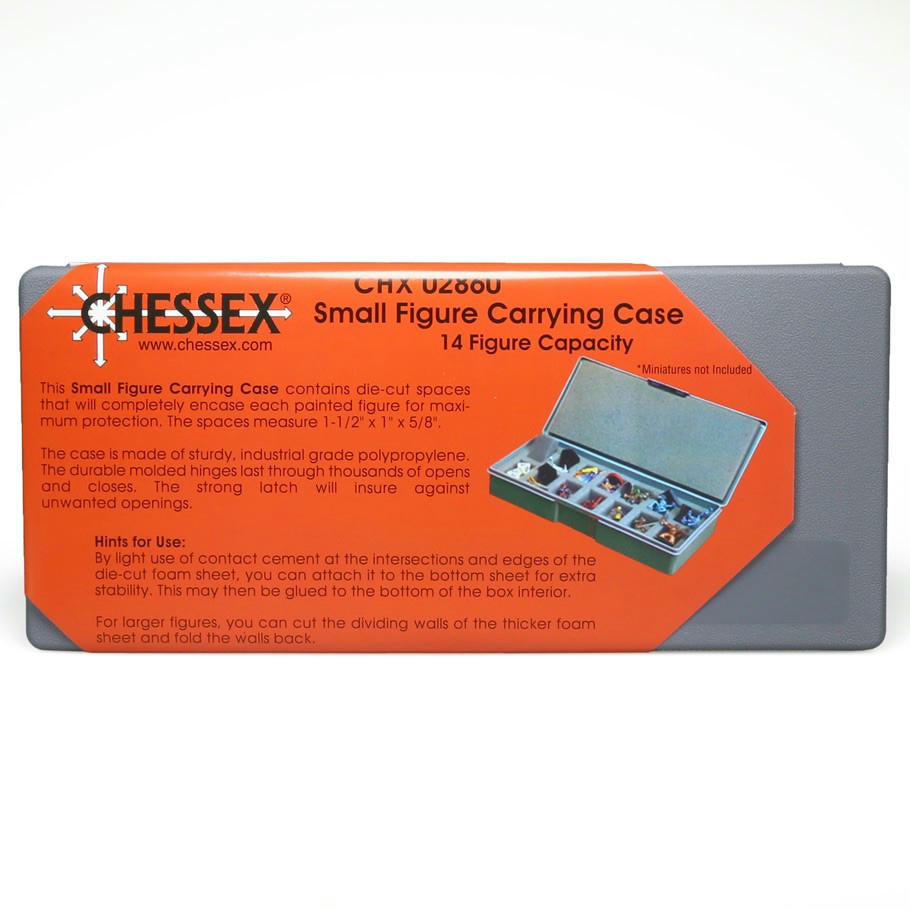 Image of Chessex Small (14-Figure) Miniatures Carrying Case for 25mm Miniatures CHX02860