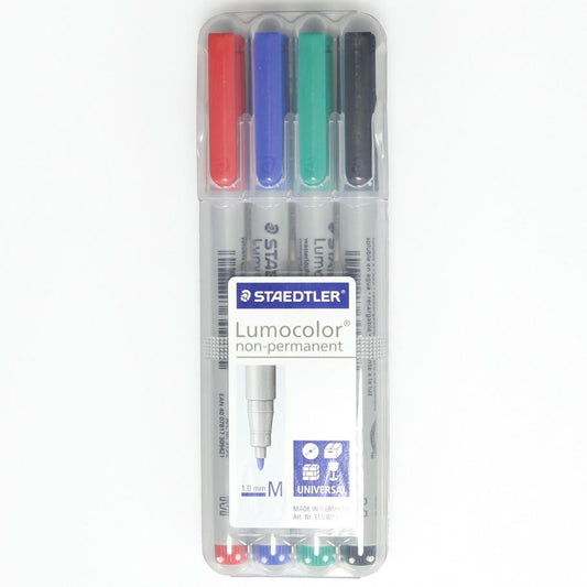 Image of Lumocolor Wet Erase Non-Permanent Mat Marker Set (4pcs) CHX03154