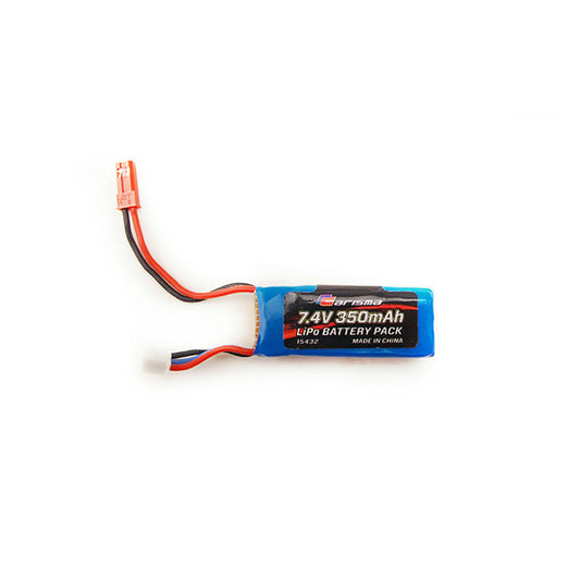 Image of Carisma GT24B/MSA-1E 350mAh 7.4V 2S 35C Lithium Polymer LiPo Battery CIS15432