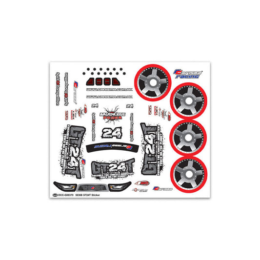 Image of GT24MT Sticker Sheet