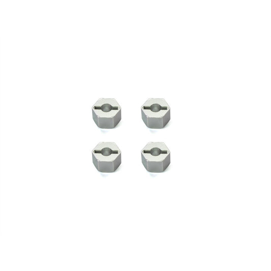 Image of CNC Aluminum Wheel Hex Set (4) 8mm Stock Width -  Fits