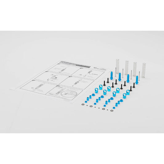 Image of Blue Anodized Alloy Shocks: MSA-1E