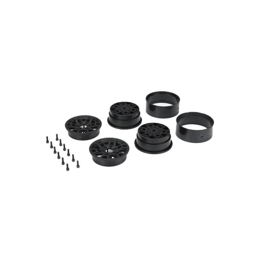 Image of SCA-1E Toyota Tacoma TRD Pro Beadlock Wheels Only (PR)