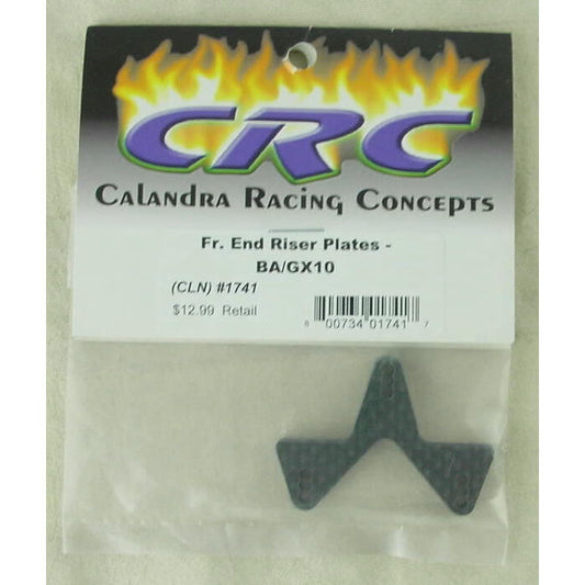 Image of Calandra Racing Concepts GX10 Carbon Fiber Front End Riser Plates CLN1741