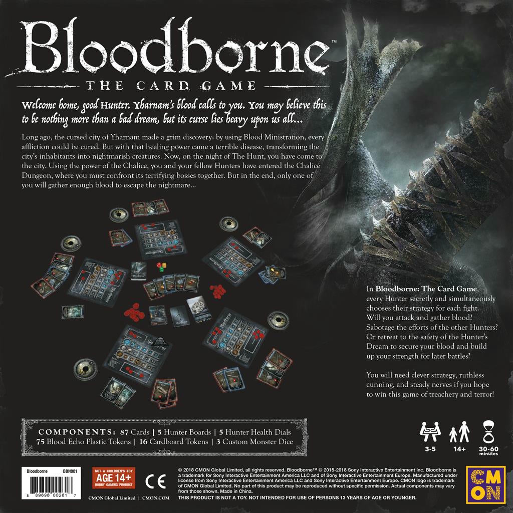 Image of Bloodborne: The Card Game by Asmodee COLBBN001