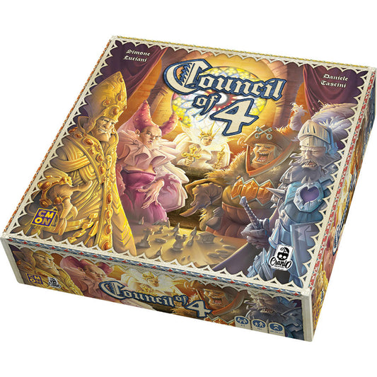 Image of Council of 4 board game by Cool Mini COLCOF001 Four