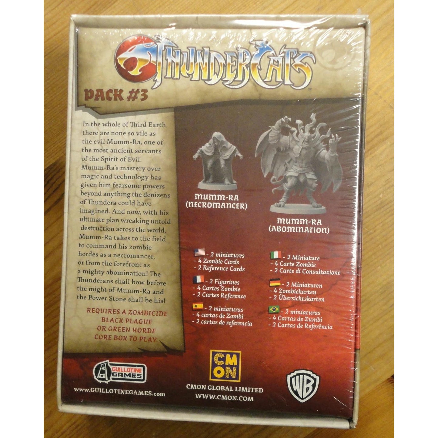 Image of Zombicide Black Plague Thundercats Pack #3 Abomination/Necromaner Green Horde