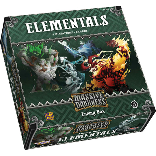 Image of Massive Darkness Board Game: Elementals Enemy Box Expansion COLMD004