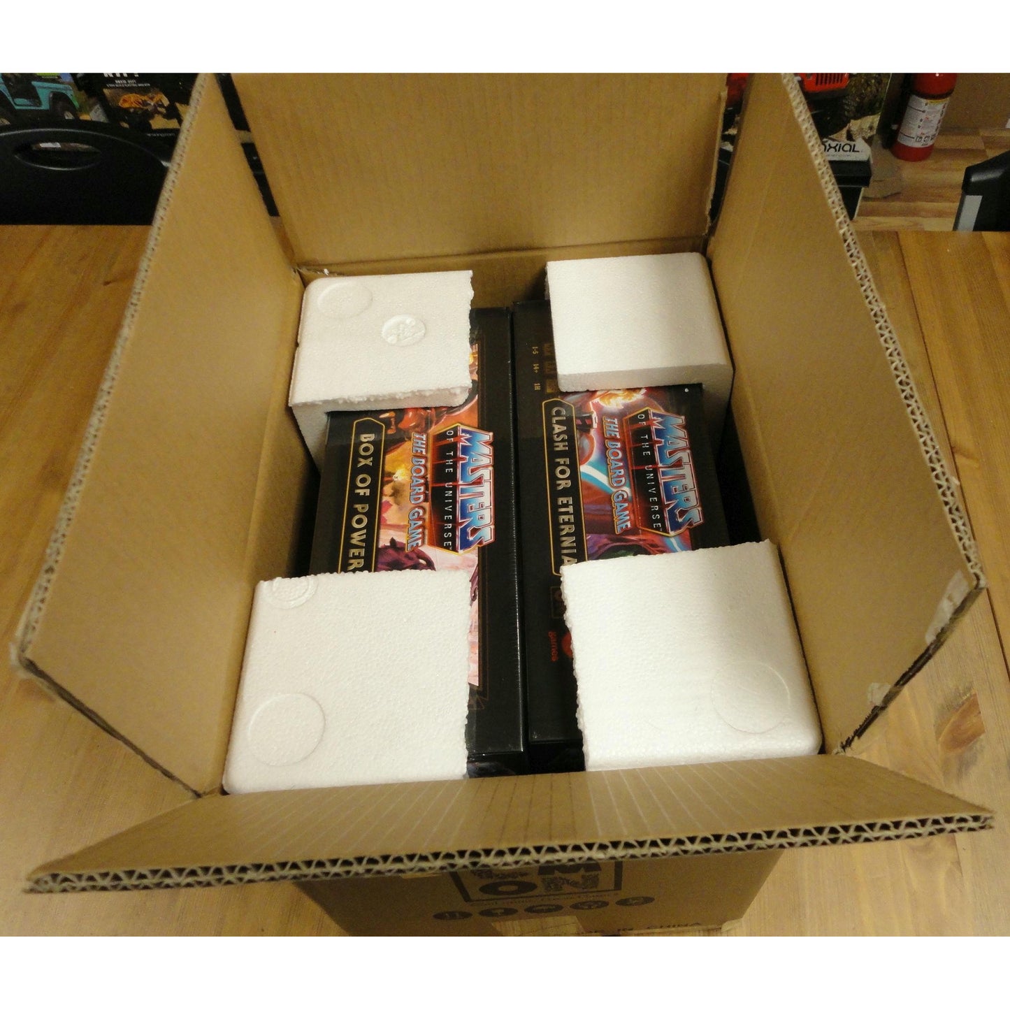 Image of Masters of the Universe Clash For Eternia Kickstarter (Main Game + Box of Power)