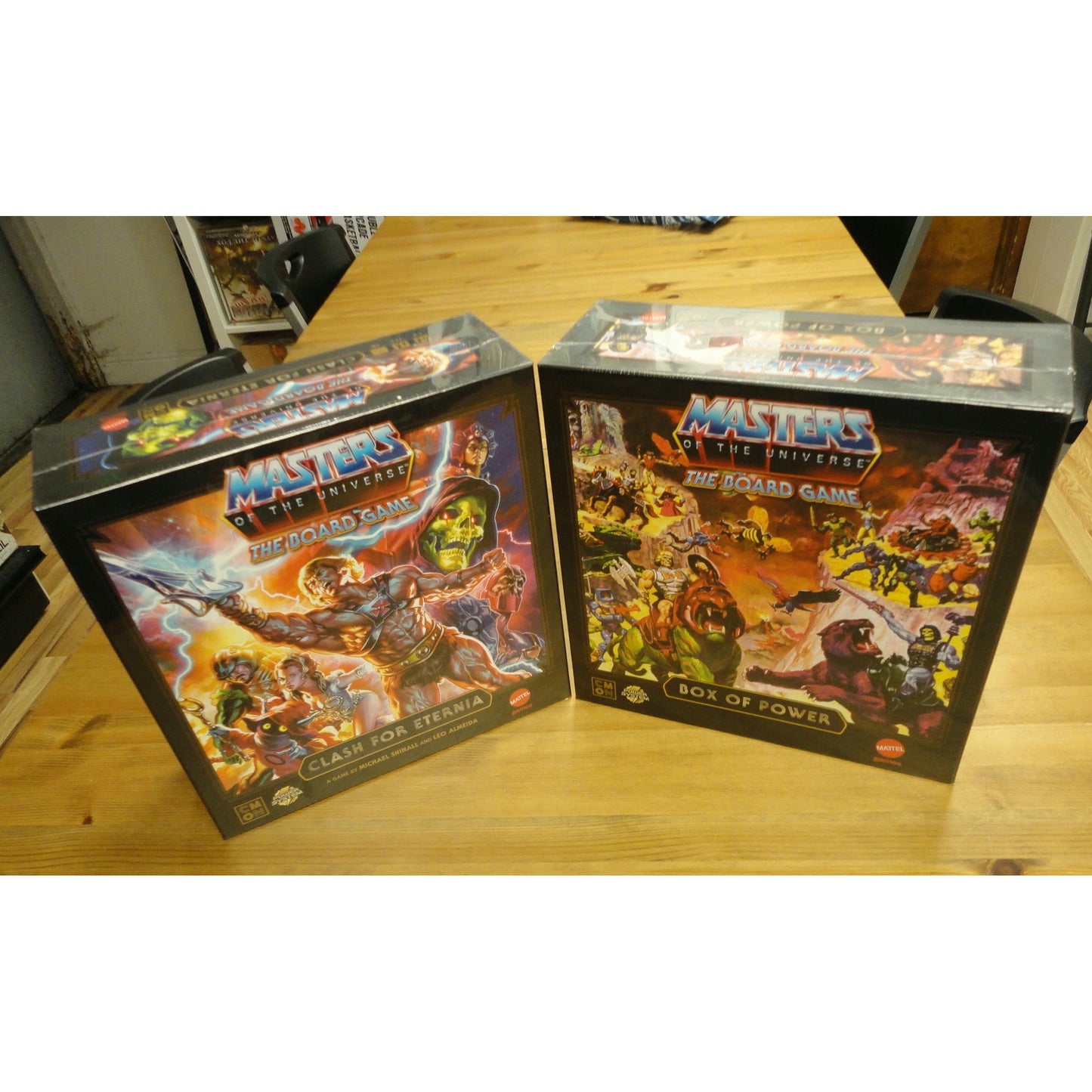 Image of Masters of the Universe Clash For Eternia Kickstarter (Main Game + Box of Power)