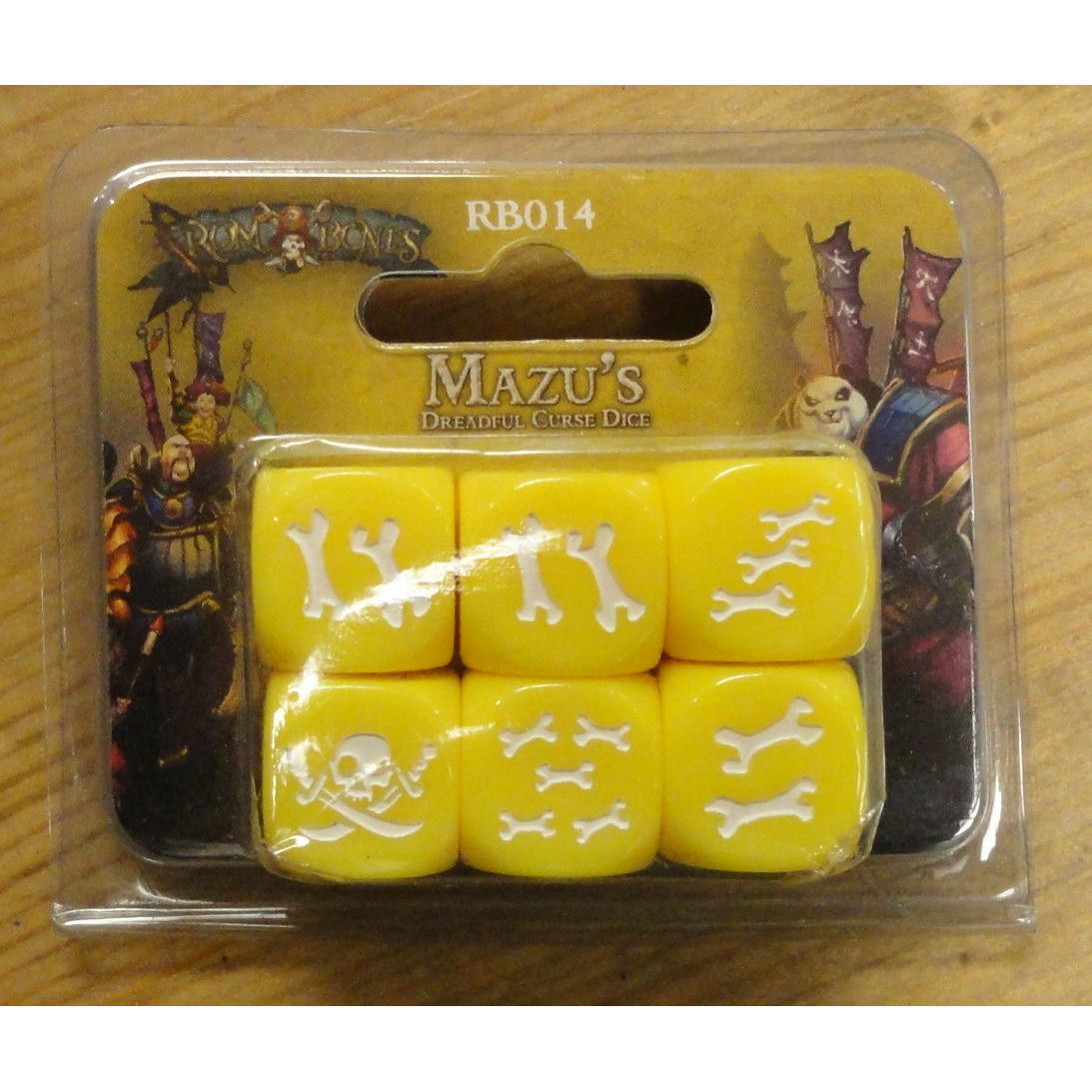 Image of Rum & Bones: Mazu's Dreadful Curse Dice Set by Cool Mini or Not COLRB014