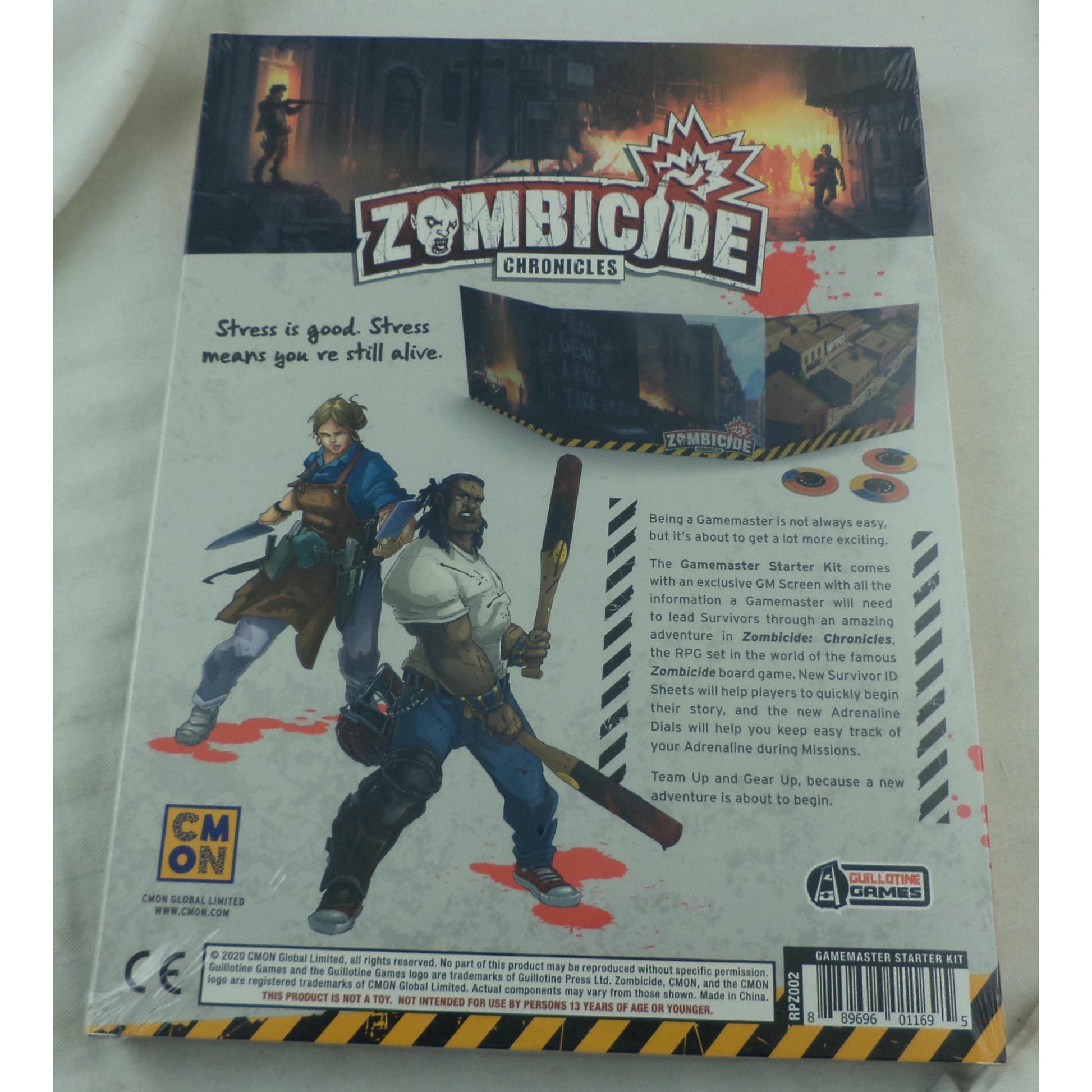 Image of Zombicide Chronicles RPG Gamemaster Starter Kit by CMON COLRPZ002 Zombiecide