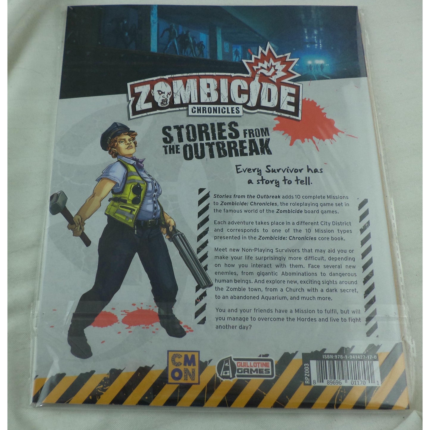 Image of Zombicide Chronicles RPG Stories from the Outbreak by CMON COLRPZ003 Zombiecide